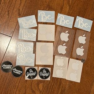 Apple and passion planner sticker bundle